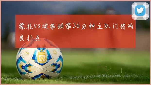 蒙扎vs埃弗顿第36分钟主队门将两度扑点